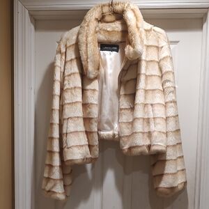 Ashley Stuart faux fur